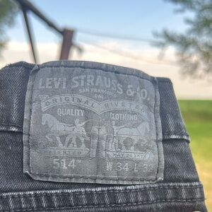 Mens 514 Levi’s, 34W 32L